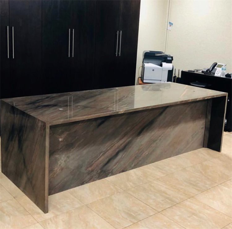 Elegant Brown Quartzite table top