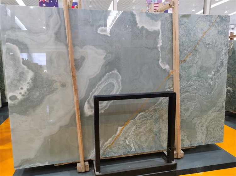 Golden Blue Onyx Tiles