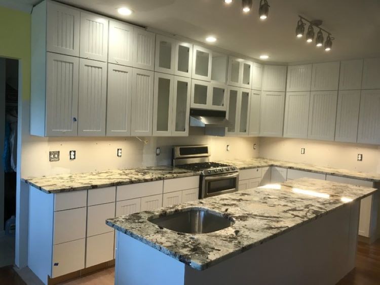 Branco Tourmaline Granite kitchen countertops Branco Tourmaline Granite kitchen countertops