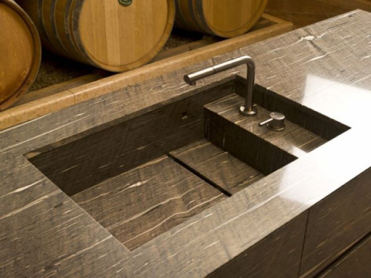 Brown Silk Qubartzite Slab bathroom countertop Brown Silk Qubartzite Slab bathroom countertop