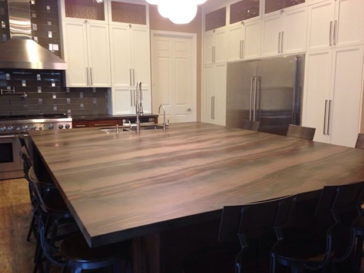 Elegant Brown Quartzite kitchen countertop Elegant Brown Quartzite kitchen countertop