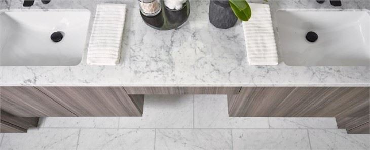 Bianco Venatino Marble For Tlies Mosaic Countertops
