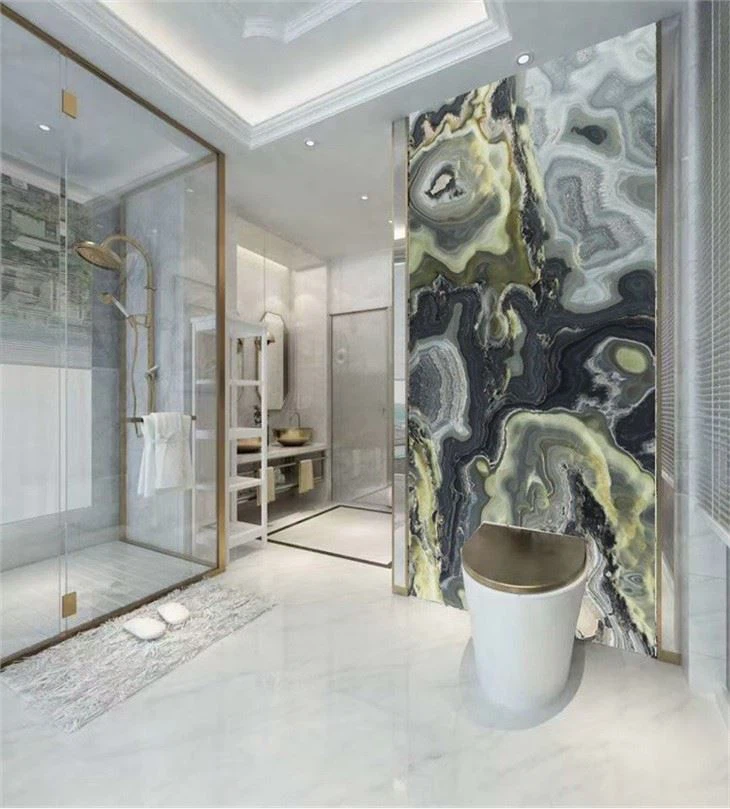 Bubble Grey Onyx wall tile