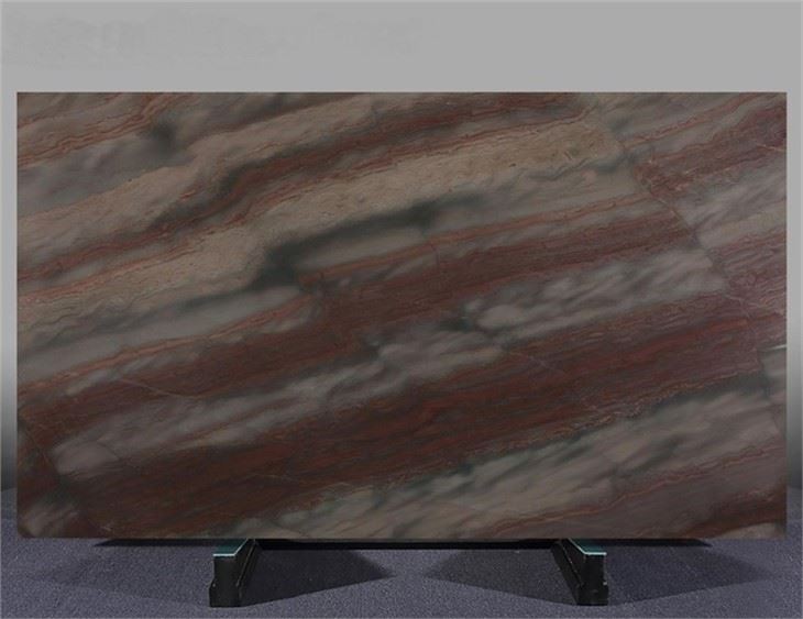 Элегантный коричневый кварцит для столешницы