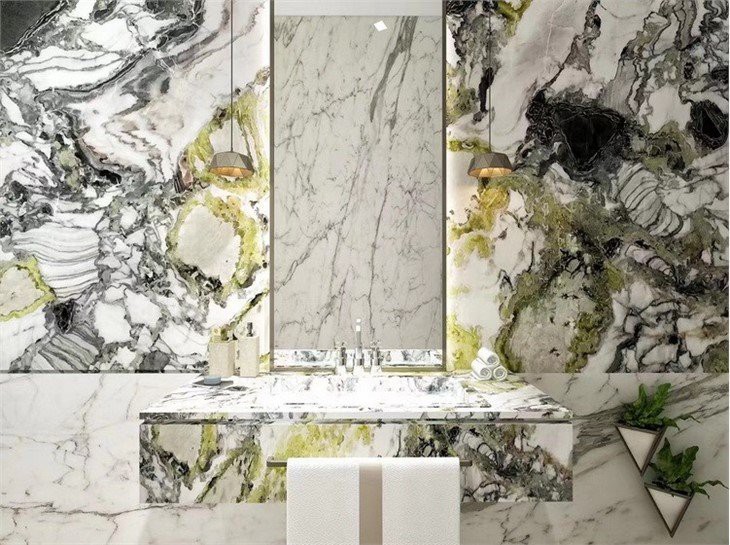 White Beauty marble countertops