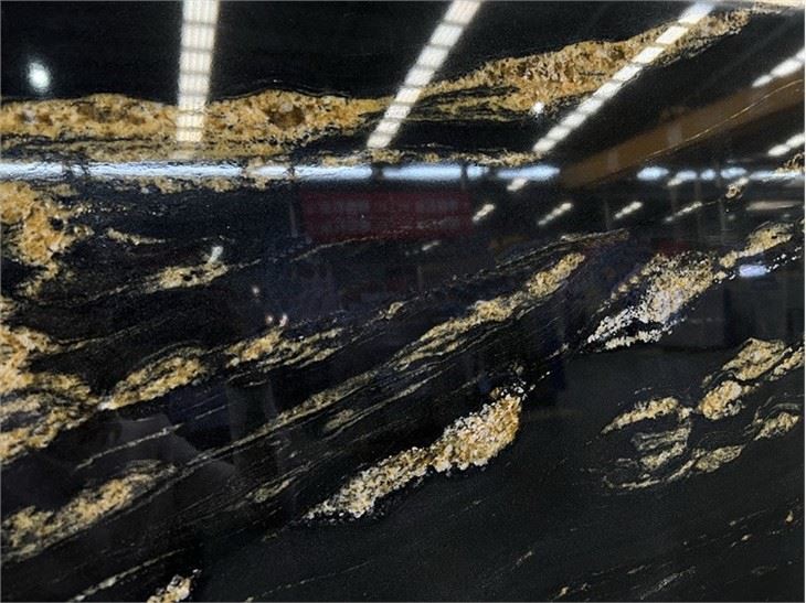 Nero Volcano Granite polished