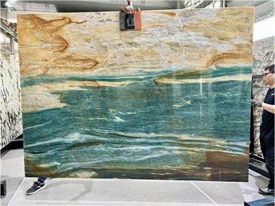 Столешница из синего кварцита