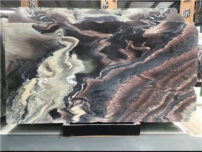 Мрамор Чиполлино Ондулато Россо для декора интерьера