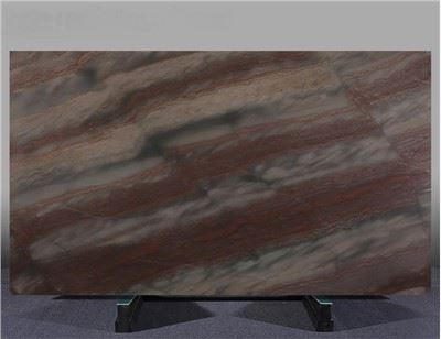 Элегантный коричневый кварцит для столешницы