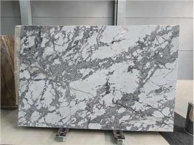 Невидимый серо-белый мраморный пол для домашнего декора