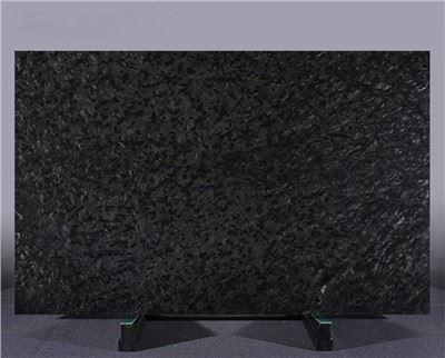 Черная гранитная кожаная плита Matrix