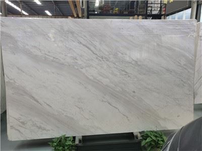 Белые мраморные плиты Volakas для домашнего декора