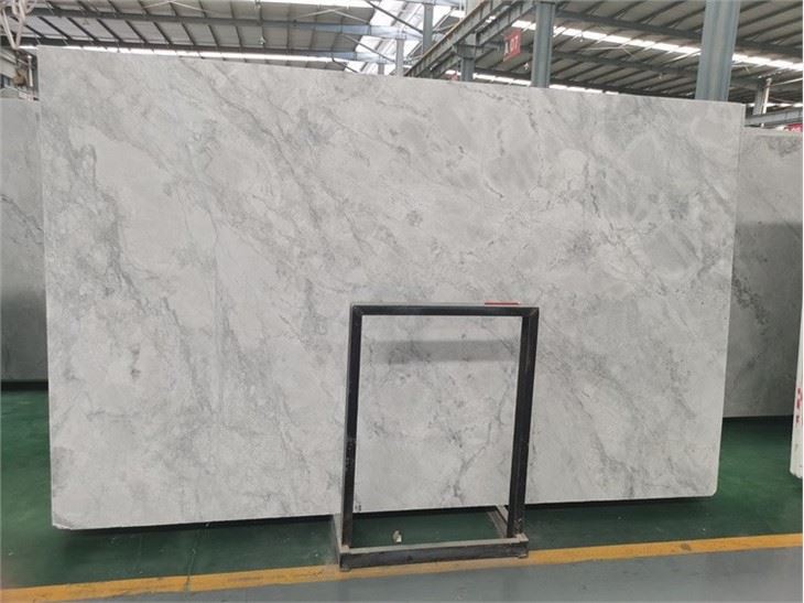 Super white quartzite slabs
