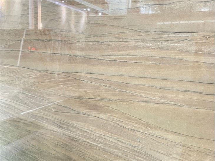 Walnut Quartzite Slab For Kitchen Tops