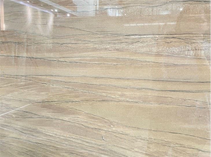 Walnut Quartzite Slab For Kitchen Tops