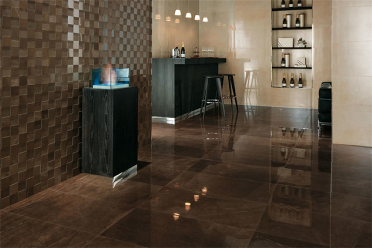 Armani Brown Marble Flooring