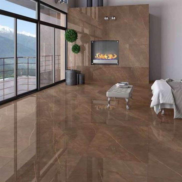 Armani Brown Marble wall and flooring