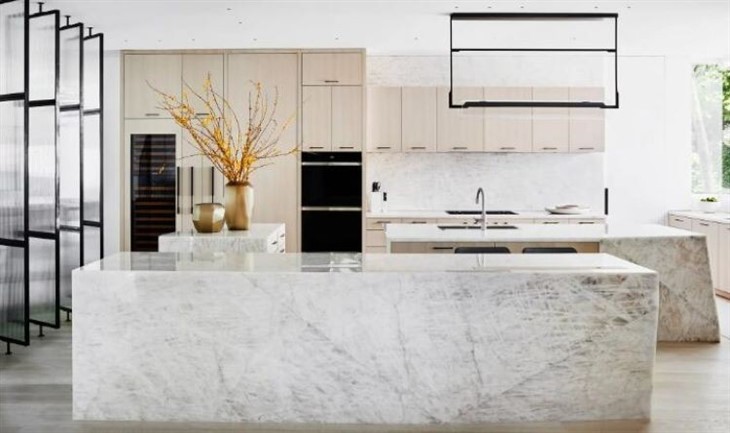 Cristallo White Quartzite worktop