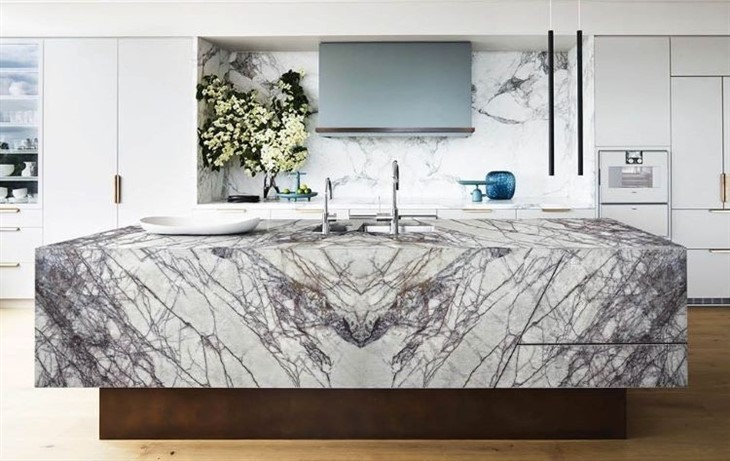 Milas Lilac Marble kitchen countertop