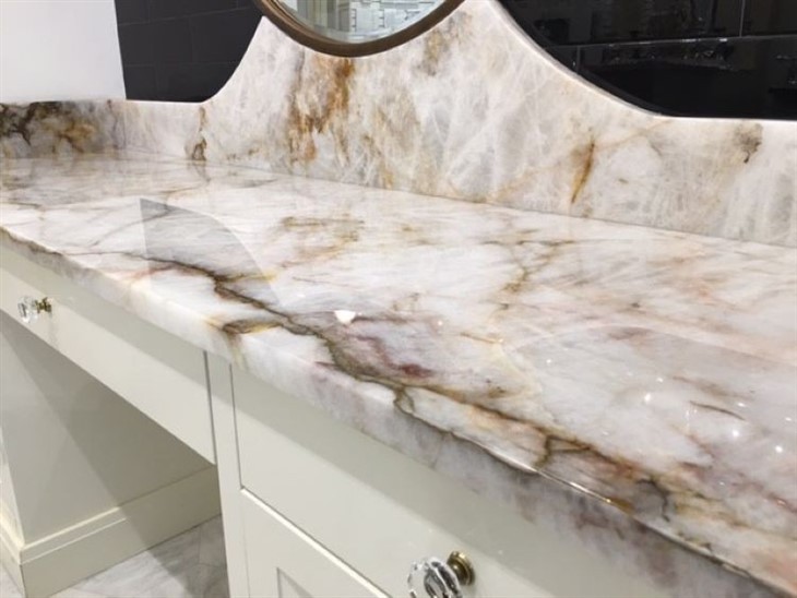 Cristallo Lumix Quartzite home design