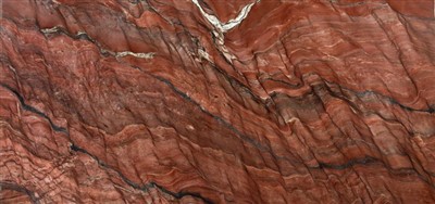 Fusion Red Quartzite Slabs, Fusion Fire для кухни, ванной комнаты