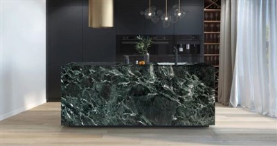 Мрамор Verde Alpi для столешницы и стены