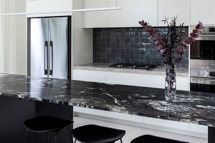 Titanium Granite kitchen dining table