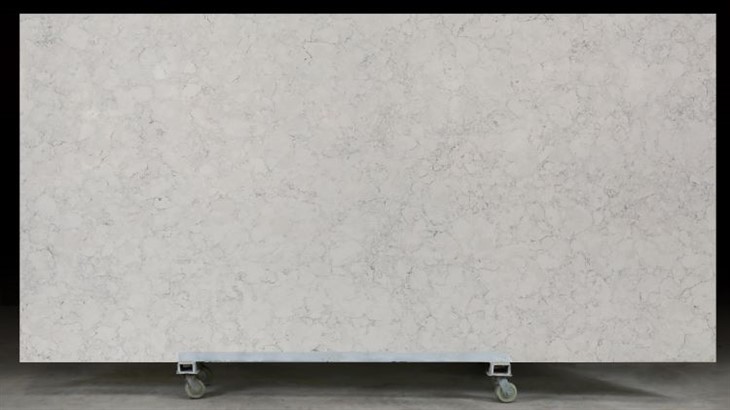 Alaska White Quartz flooring