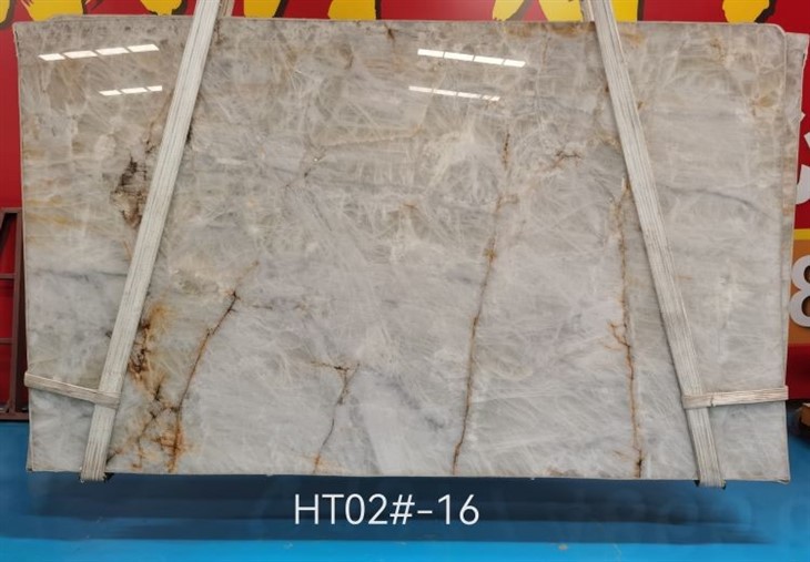 Bianco Cristallo Quartzite Interior Design