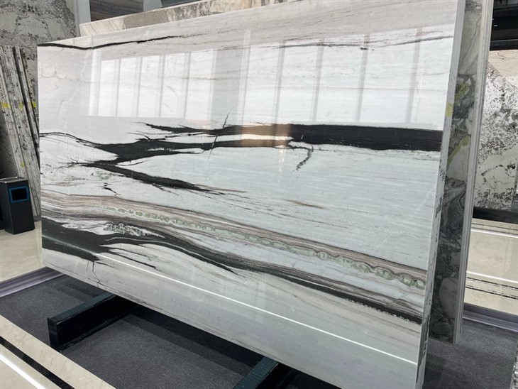 Black And White Marble Slabs
