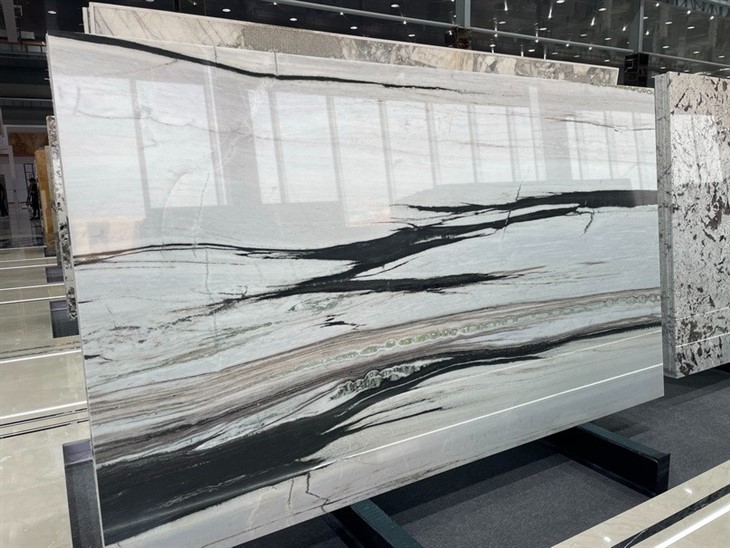 Black And White Marble Slabs