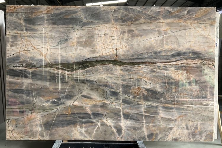 Siana Blue Tempest Quartzite Flooring