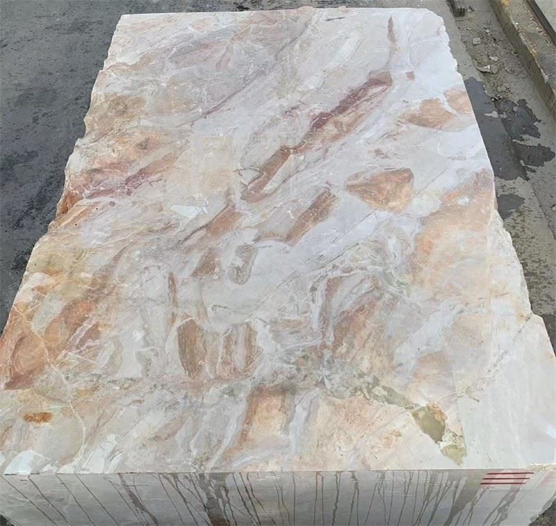 breccia damascata marble block