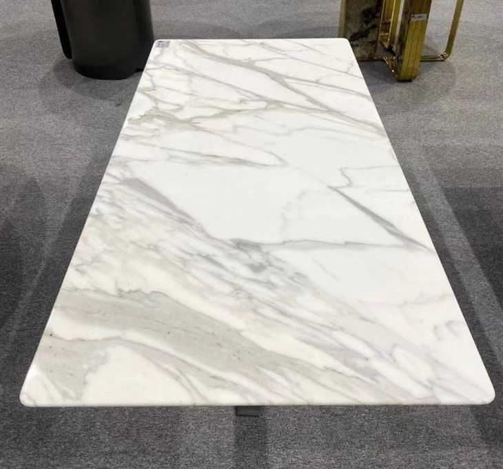 Calacatta White Marble Dining Table top