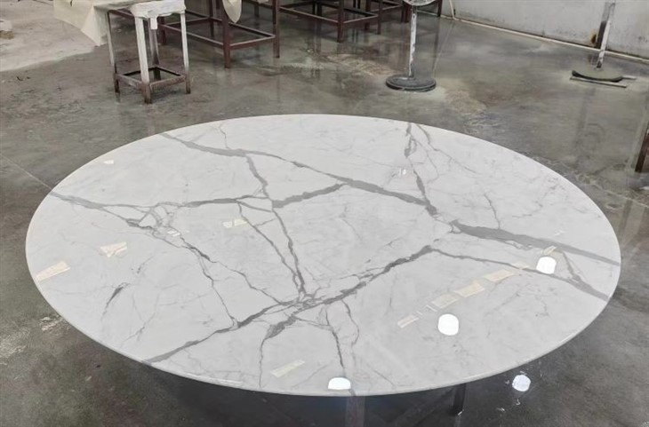 Calacatta White Marble Coffee Table top