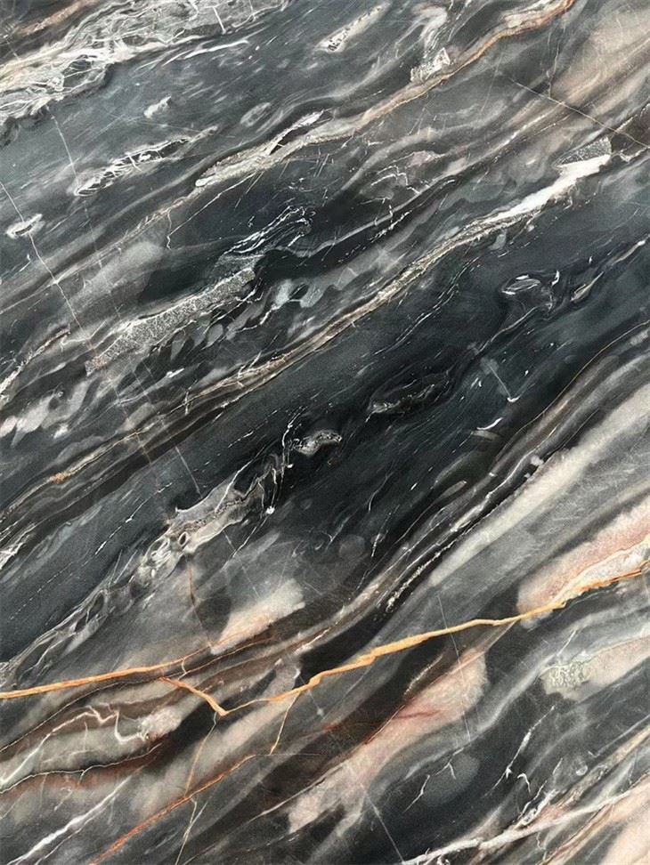 Confusion Dark marble tile