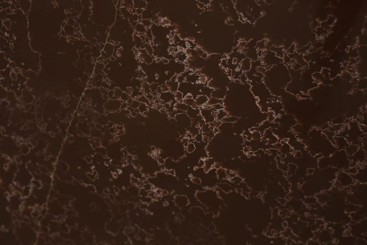 Dark Red Quartz with White Veins Countertop