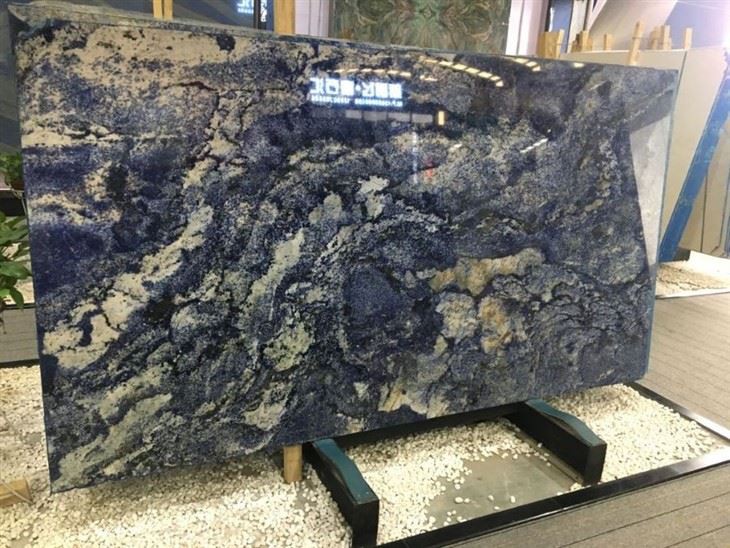 Fantasy Sapphire Blue Marble Slab