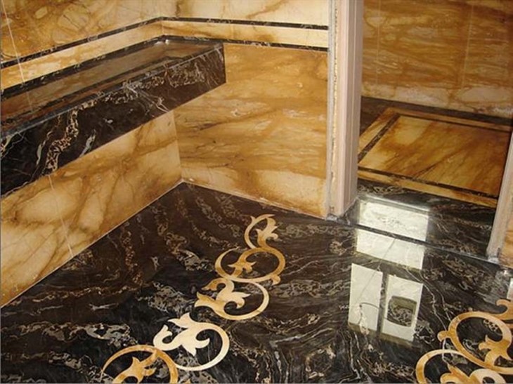 Giallo Sienna Marble Slab