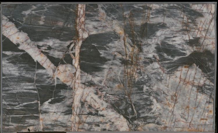 Grey Bayou Quartzite Slab