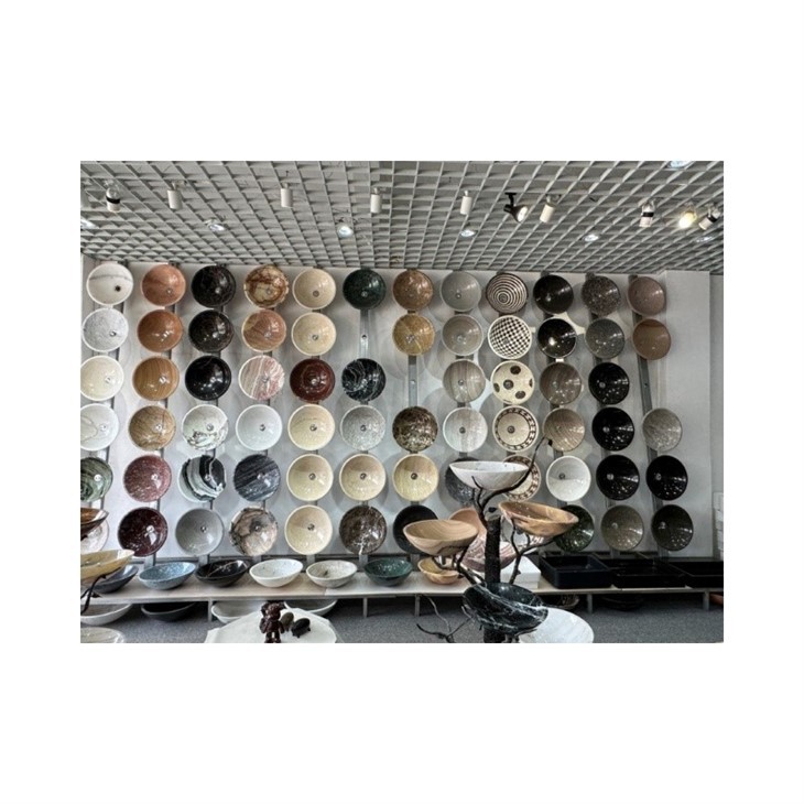 Multicoloured Oval Wash Basin