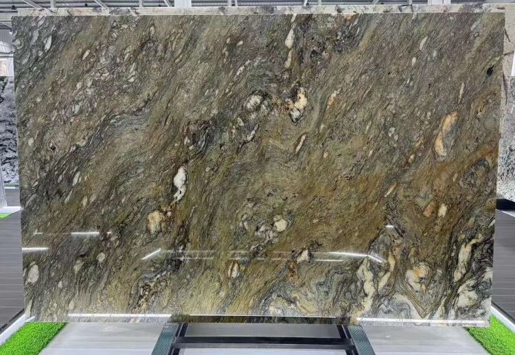 Silk Road Fusion Blue Quartzite Countertop Silk Road Fusion Blue Quartzite Countertop