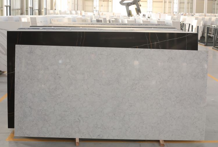 Alaska White Quartz Slab Alaska White Quartz Slab