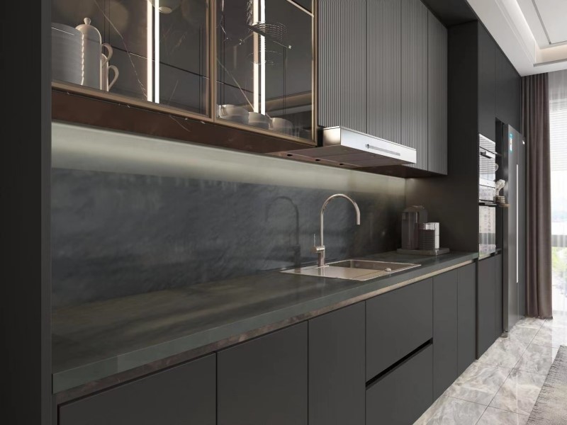 Black Vermont Quartzite Countertop Black Vermont Quartzite Countertop