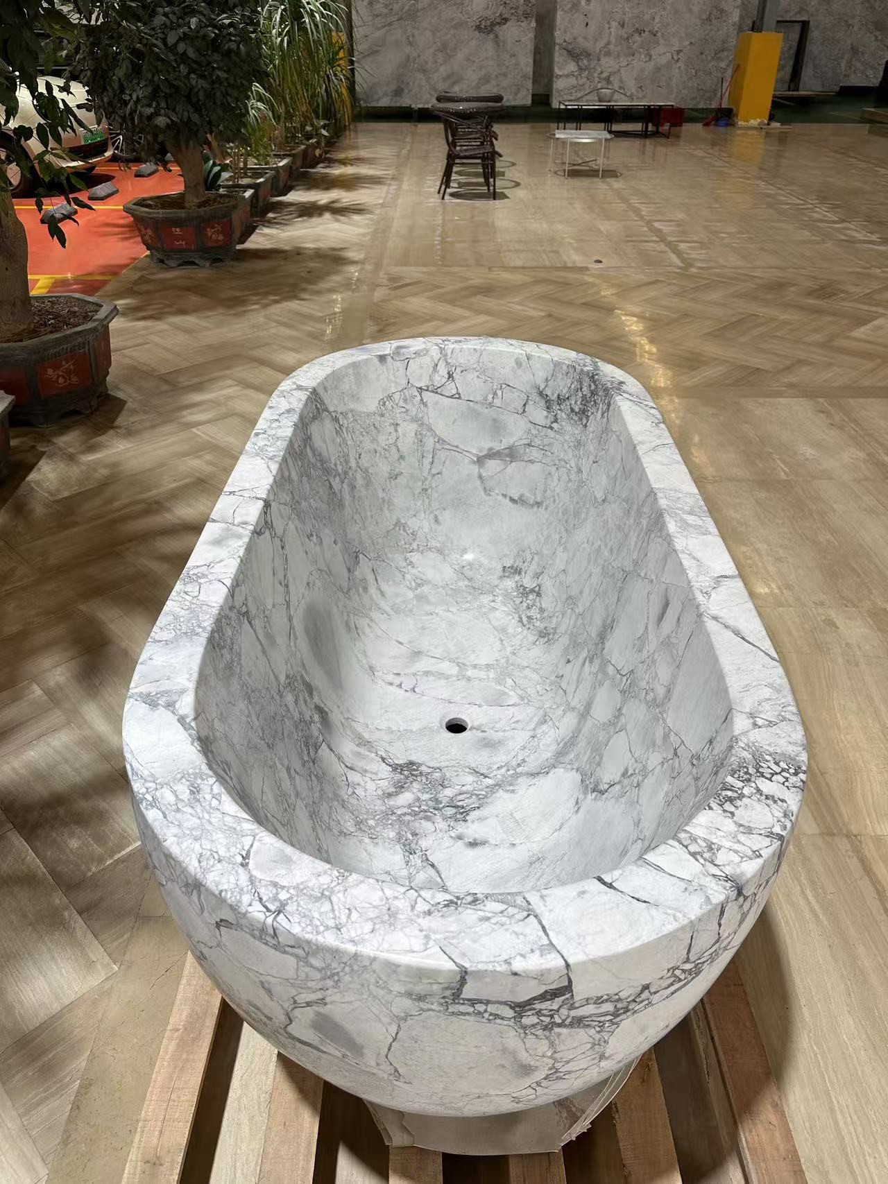 Marble Soaking Bathtub Marble Soaking Bathtub