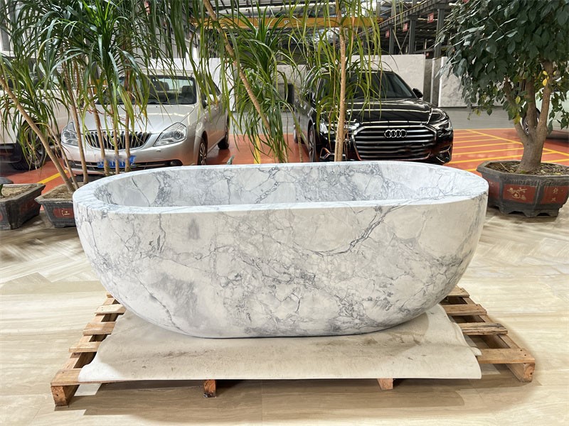 Brazil Super White Freestanding Bathtub Brazil Super White Freestanding Bathtub