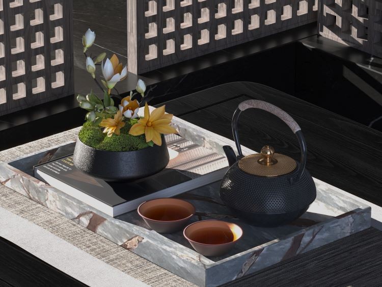 Roma Imperiale Quartzite Tea Tray