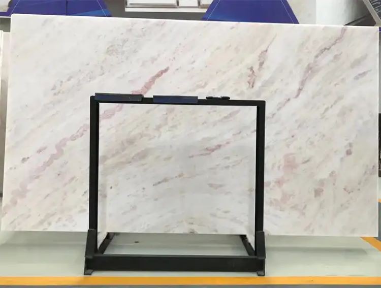 Плитка из мраморных плит Rose Rainbow Pink для столешниц