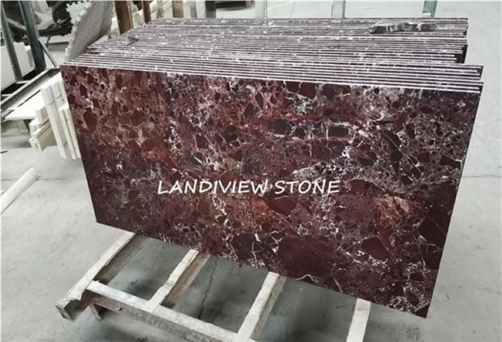 Rosso Levanto Marble Tiles