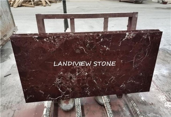 Rosso Levanto Marble Wall